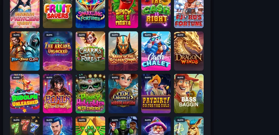 Esplora giochi MrO Casino